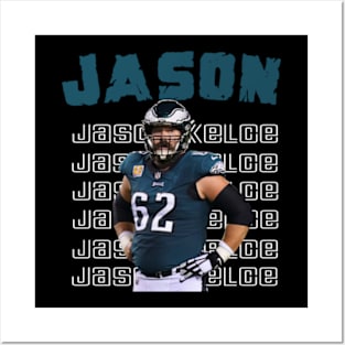 Jason kelce Posters and Art